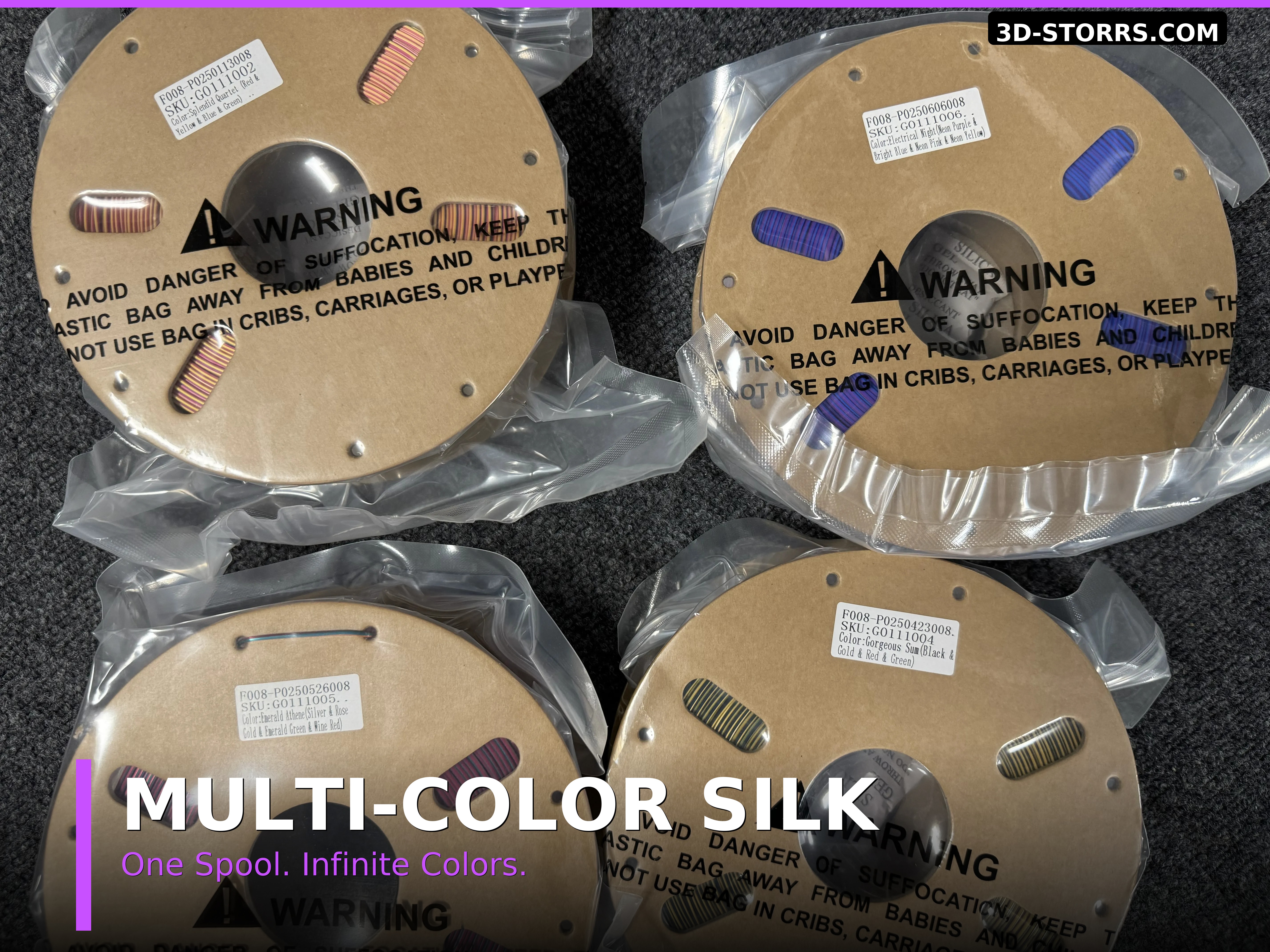 Multi Color Silk