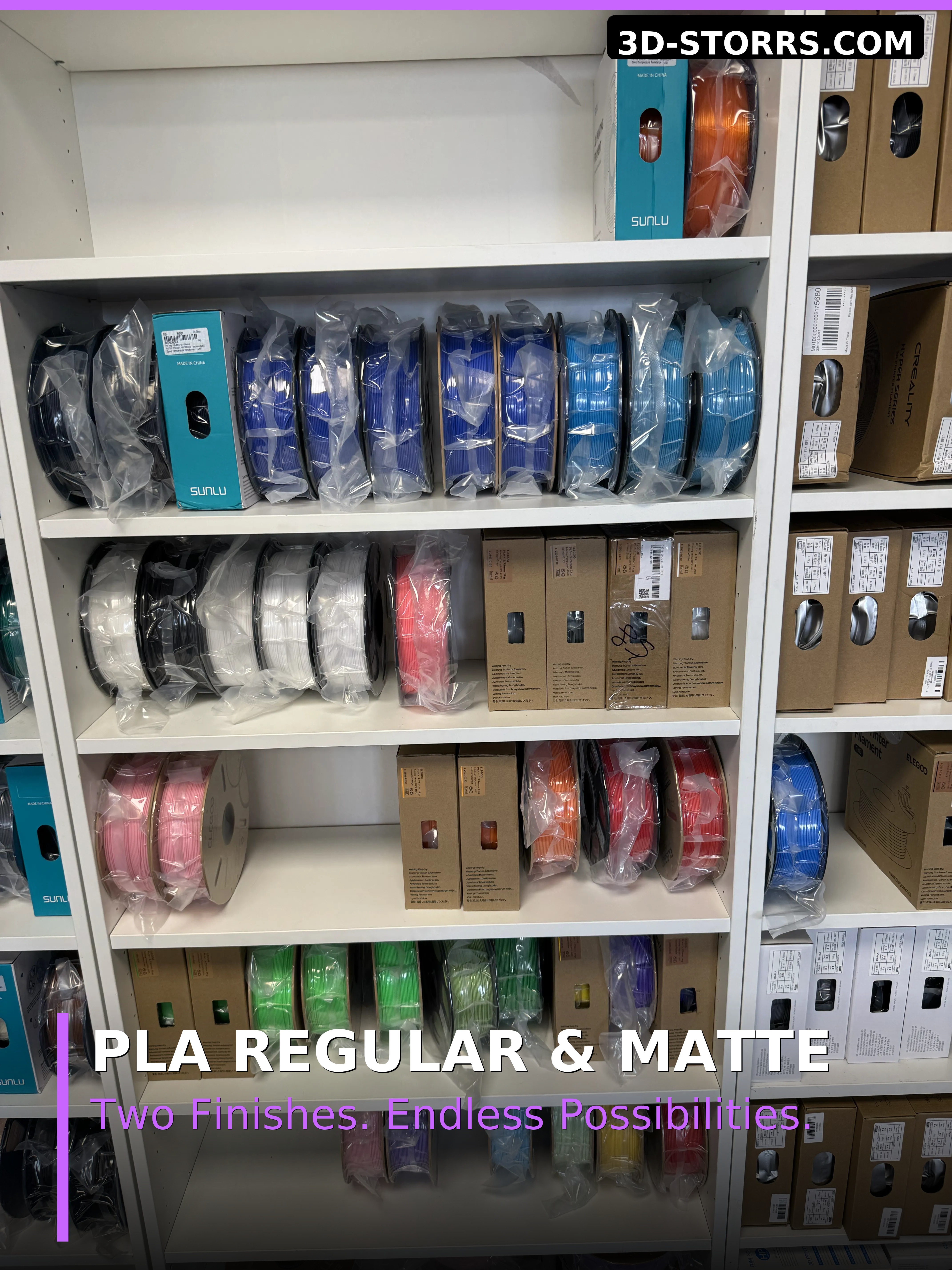 PLA Regular and Matte